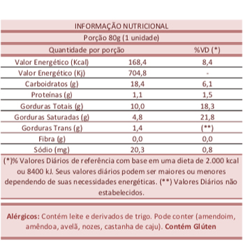 Picolé cookies Sorvetes Indaiá