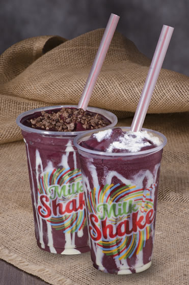 Milk Shake de Açaí Sorvetes Indaiá