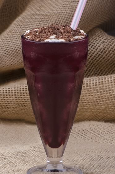 Milk Shake de Açaí Sorvetes Indaiá